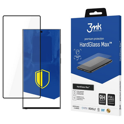 Zesílené tvrzené sklo na Samsung Galaxy S24 Ultra - 3mk HardGlass Max (5903108547154)-0